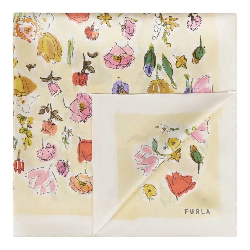 فورلا وشاح مربع Furla Tortona مقاس 90×90